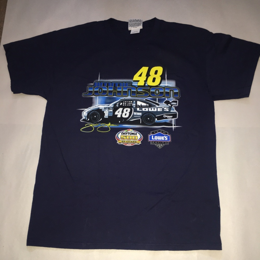 Jimmie Johnson 2008 Daytona 500 tshirt